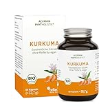 Stärkste Bio-Kurkuma-Kapseln | ca. 15.000 mg Kurkuma Pulver pro Tagesdosis |...