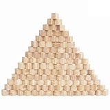 Kurtzy Kleine Holzwürfel Blanko von (120er Pack) 2x2x2 cm Würfel Holz - Naturbelassene...