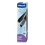 Pelikan Twist 946806 Fountain Pen in Folding Box, Universal for Right and Left...