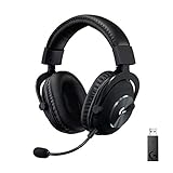 Logitech G PRO X kabelloses LIGHTSPEED Gaming-Headset, Blue VO!CE...