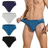 INNERSY Herren Slip Atmungsaktive Unterhosen Männer Sport Unterwäsche ohne...