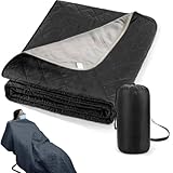 Tragbare Beheizte Matte - Schlafsack-Heizdecke Mit 6 beheizten Zonen USB-Stromversorgung,...