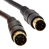 kenable SVHS S-Video Stecker Zum Stecker Video Kabel 4 Polig mini DIN...