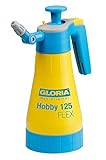 GLORIA Drucksprüher Hobby 125 FLEX | 1,25 L Sprühflasche |...