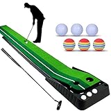  YINGJEE Golf Matte Puttingmatte mit professionelle tragbare Übungs ,einhalten...