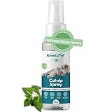 AmeizPet Katzenminze-Spray für Katzen, Katzenkratzspray-Nebel, Transparentes...