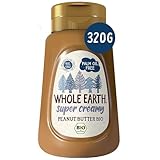 Whole Earth Bio Erdnussbutter Super Creamy Squeezer Flasche| Peanut Butter Sauce |...