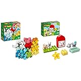 LEGO 10909 DUPLO Classic Mein erster Bauspaß, Bausteine-Box, Konstruktionspielzeug &...