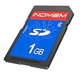 INDMEM SD-Karte 1 GB – Klasse 4 Flash-Speicherkarte MLC Stanard Secure Digital Cards...