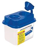 Eberhard Faber 579900 - Wasserbox mit 2 Kammern, EFA Color, Pinselbecher blau