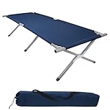 BB Sport Feldbett Klappbett 190 x 64 x 41 cm Stabiles Campingbett bis 180 kg Belastbar...