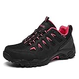 SHULOOK Wanderschuhe Damen Wasserdicht Leicht Trekkingschuhe Damen rutschfeste...