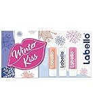 Labello Winter Kiss Geschenkset, Pflegeset für den Winter mit LSF,...