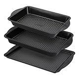 Prestige Aerolift Backbleche für Backofen, antihaftbeschichtet, 3er-Set,...