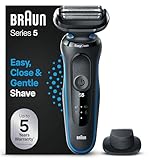 Braun Series 5 Elektrorasierer mit EasyClick Aufsatz & Präzisionstrimmer, Rasierer Herren...