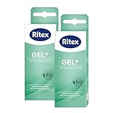 Ritex GEL+ Gleitgel mit Bio Aloe Vera, schützt und pflegt, wasserbasiert, 100...