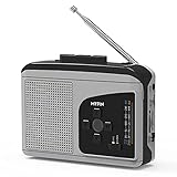 MYPIN Tragbarer Kassetten Konverter Recorder, Kassettenspieler, AM/FM-Radio,...