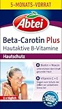 Abtei Beta-Carotin Plus – Für den Erhalt gesunder Haut – Glutenfrei,...