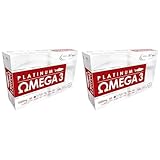 IronMaxx Platinum Omega 3 Fischöl-Kapseln hochdosiert, 60 Stück (2er Pack)