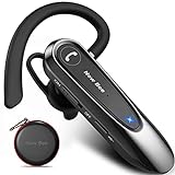 New bee Bluetooth Headset Wireless Freisprech Telefon mit Dual Mic V5.0...