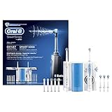 Oral-B Smart 5000 Elektrische Zahnbürste mit OxyJet Munddusche, 6...