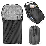 Zamboo Universal Fußsack für Babyschale - Baby Winterfußsack aus weichem Thermo Fleece...