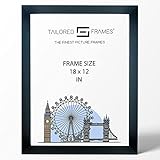 Tailored Frames - Square design Bilderrahmen - Schwarz - 18' x 12' / ca. 45,7x30,5 cm