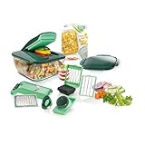 Genius Nicer Dicer Chef (15 Teile) | Obstschneider, Gemüseschneider, Zwiebelschneider,...