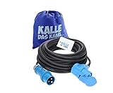 KALLE DAS KABEL CEE Verlängerung 230V Campingkabel Wohnmobil-Kabel Camping-CEE Kabel mit...