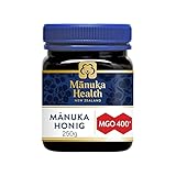 Manuka Health - Manuka Honig MGO 400+ 250 g - 100% Pur aus Neuseeland mit zertifiziertem...