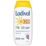 Ladival Kinder Sonnenmilch LSF 50+ – Parfümfreie Sonnenschutzlotion für...