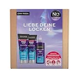 John Frieda Traumlocken Vorteils-Set für lockiges - Shampoo, Conditioner, Styling Spray &...