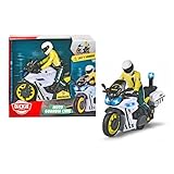 Dickie Toys - Yamaha-Motorrad der Zivilgarde, mit abnehmbarem Gelenk, Reibung,...