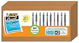 BIC Mechanical Pencils Xtra Comfort - With Erasers - Fine Point 0.5mm -144 Count Pack -...