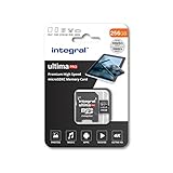 Integral 256GB Micro SD-Karte 4K Video Premium High Speed Speicherkarte SDXC Bis...