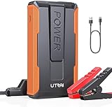 UTRAI Starthilfe Powerbank,13200mAh 1600A Spitzenstrom,12V Tragbare...