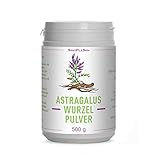 Astragalus-Wurzel-Pulver (Astragalus membranaceus) Pulver, 100% naturrein ohne...