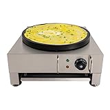 Crepes Maker, 1.65KW Elektrischer Crepes Maker mit Hölzerne Spachtel,...