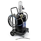 Wiltec XPOtool 15l pneumatische Druckluft-Fettpresse für Profis für Schmierarbeiten an...