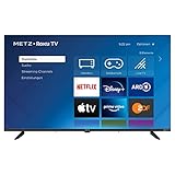 METZ Blue Roku TV, HD Smart TV, 32 Zoll, 80 cm, Fernseher mit Triple Tuner, TV mit WLAN,...