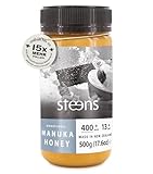 Steens Manuka Honey MGO 400 + - 500 g rein roher 100% zertifizierter UMF 13+...