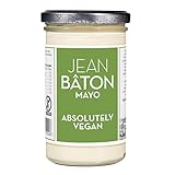 JEAN BÂTON - MAYONNAISE ABSOLUTELY VEGAN | Rein pflanzliche Mayonnaise ohne Ei. Cremige...