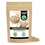 Pfeffer weiß ganz (500g), Pfefferkörner weiß 100% naturrein, natürlich ohne Zusätze,...