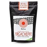 Yirgacheffe Kaffee Spezialität aus Äthiopien (250g) - Ganze Bohnen, handgeröstet in...