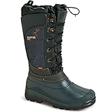 DEMAR Thermostiefel Jagdstiefel mit WOLLE gefüttert HUNTER PRO, Grün, 43 EU