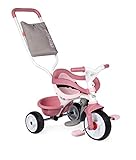 Smoby - Be Move Komfort rosa - Kinderdreirad mit Schubstange, Sitz mit...