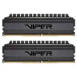 Patriot Viper 4 Blackout Series DDR4 64GB (2 x 32GB) 3600MHz Gaming...