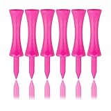 Zivisk Golf Tees Kunststoff 100 Stück Rosa 57mm