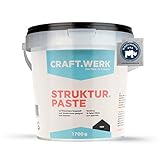 CRAFT.WERK Das Werk für Kreative. Craft.Werk - 1,7kg Strukturpaste Leinwand...