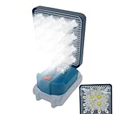 Wiederaufladbare Arbeitsleuchte, wasserdichter Strahler, schnurlose LED-Lampe, tragbare...